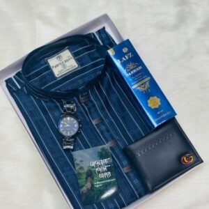 প্রিমিয়াম কটন প্রিন্ট পাঞ্জাবী কম্বো প্যাকেজ কোড: 400